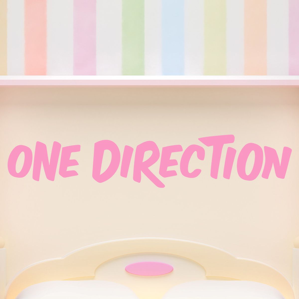 GENERICO - Decomural One Direction Band Name Logo WS-40905