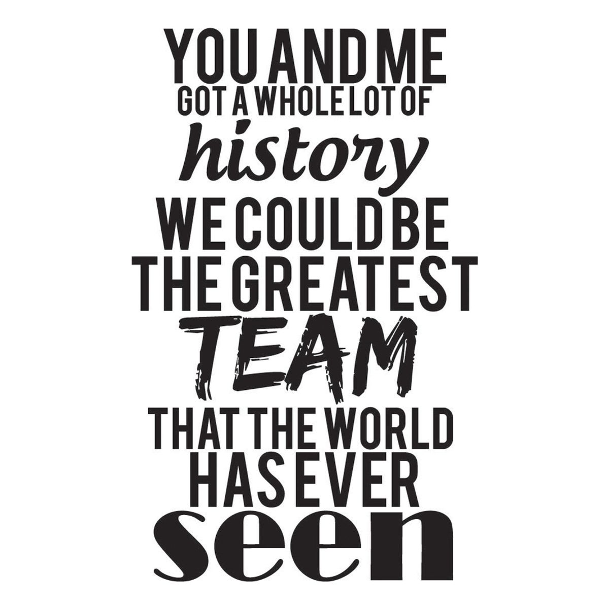 GENERICO - Decomural One Direction History Song Lyrics WS-40906