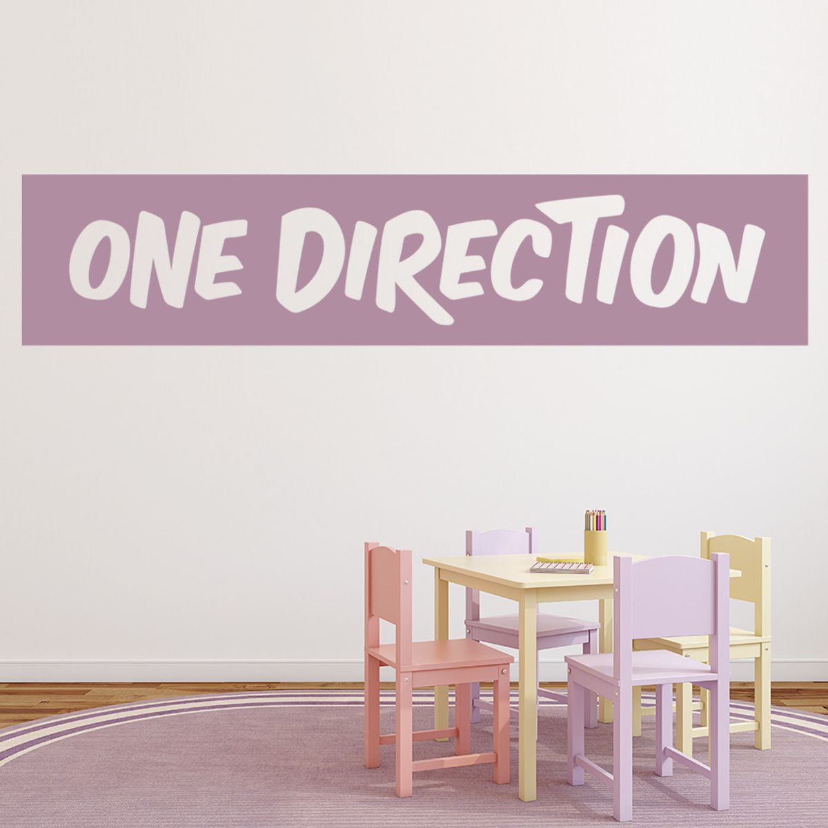 GENERICO - Decomural One Direction Band Logo WS-40908