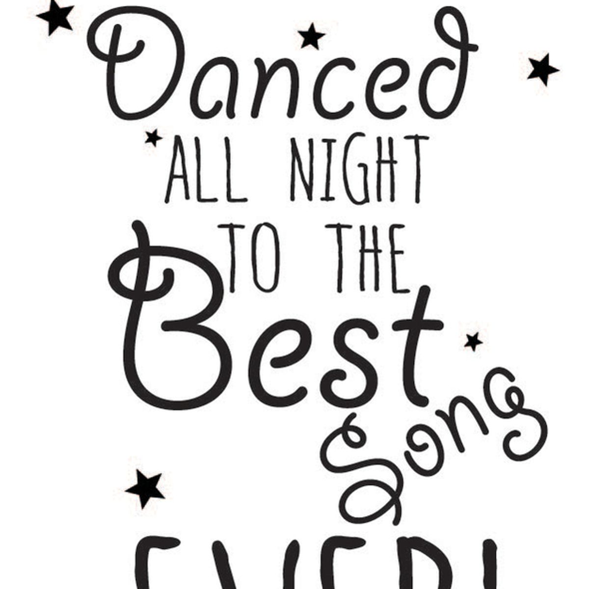 GENERICO - Decomural One Direction Best Song Ever Lyrics WS-40910