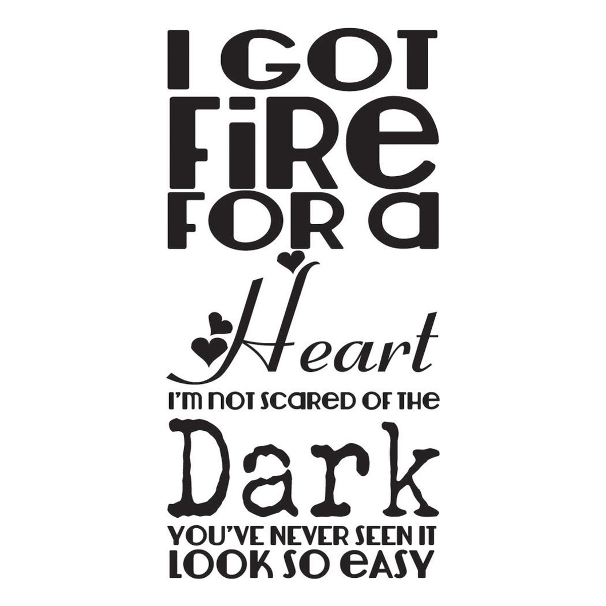 GENERICO - Decomural One Direction Drag Me Down Lyrics WS-40913