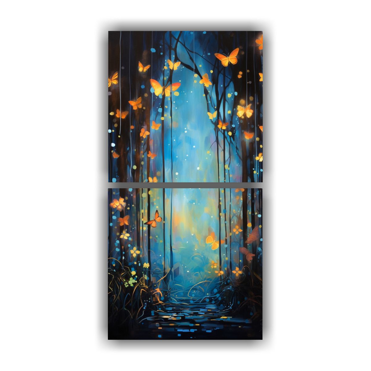GENERICO - Pinturas Decorativas Inspiradas En La Danza 70x140 Cm