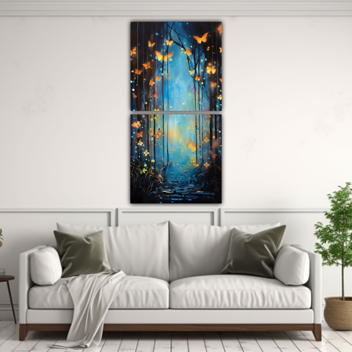 GENERICO - Pinturas Decorativas Inspiradas En La Danza 70x140 Cm