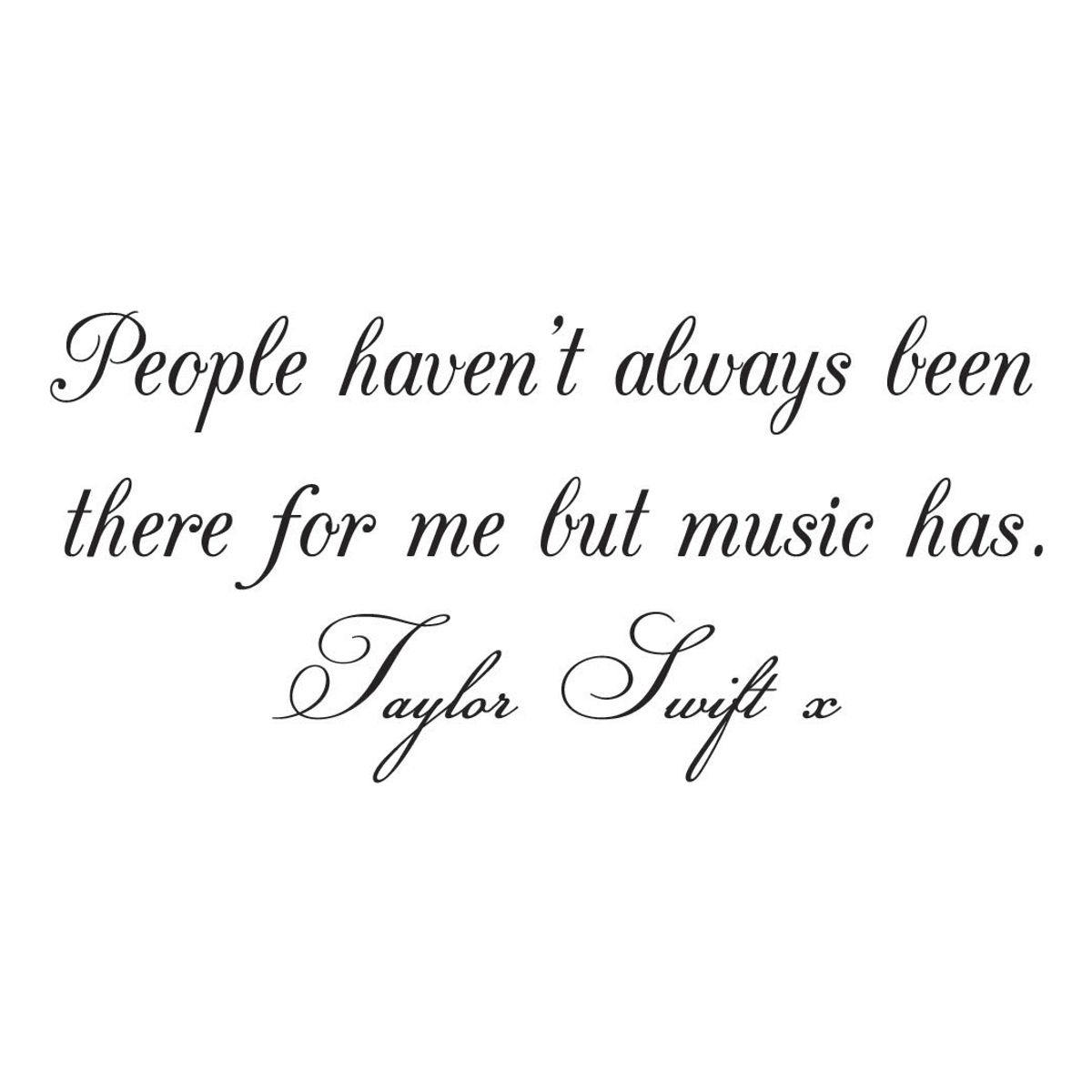 GENERICO - Decomural Taylor Swift Inspirational WS-40919