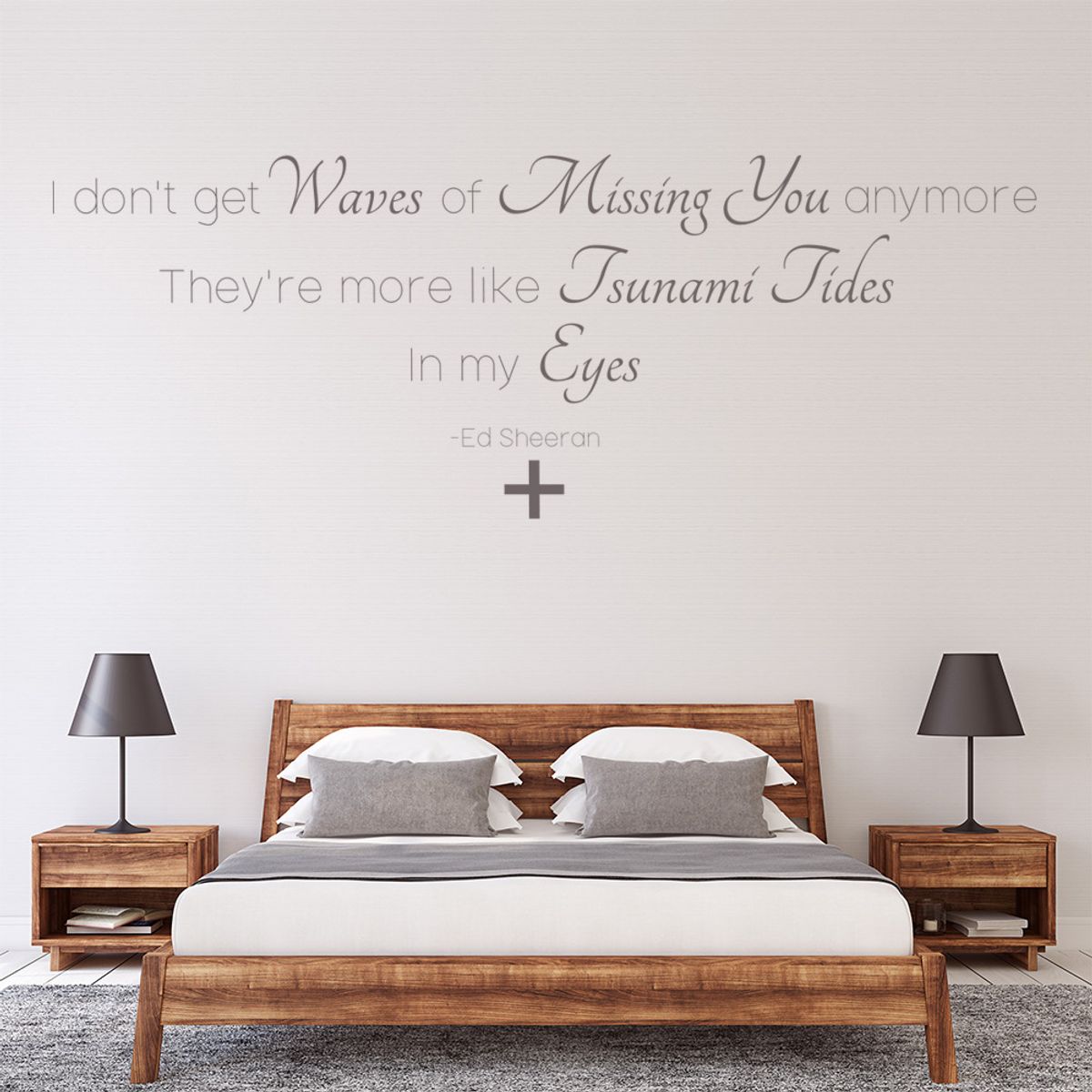 GENERICO - Decomural Uni Ed Sheeran Song Lyrics WS-40942