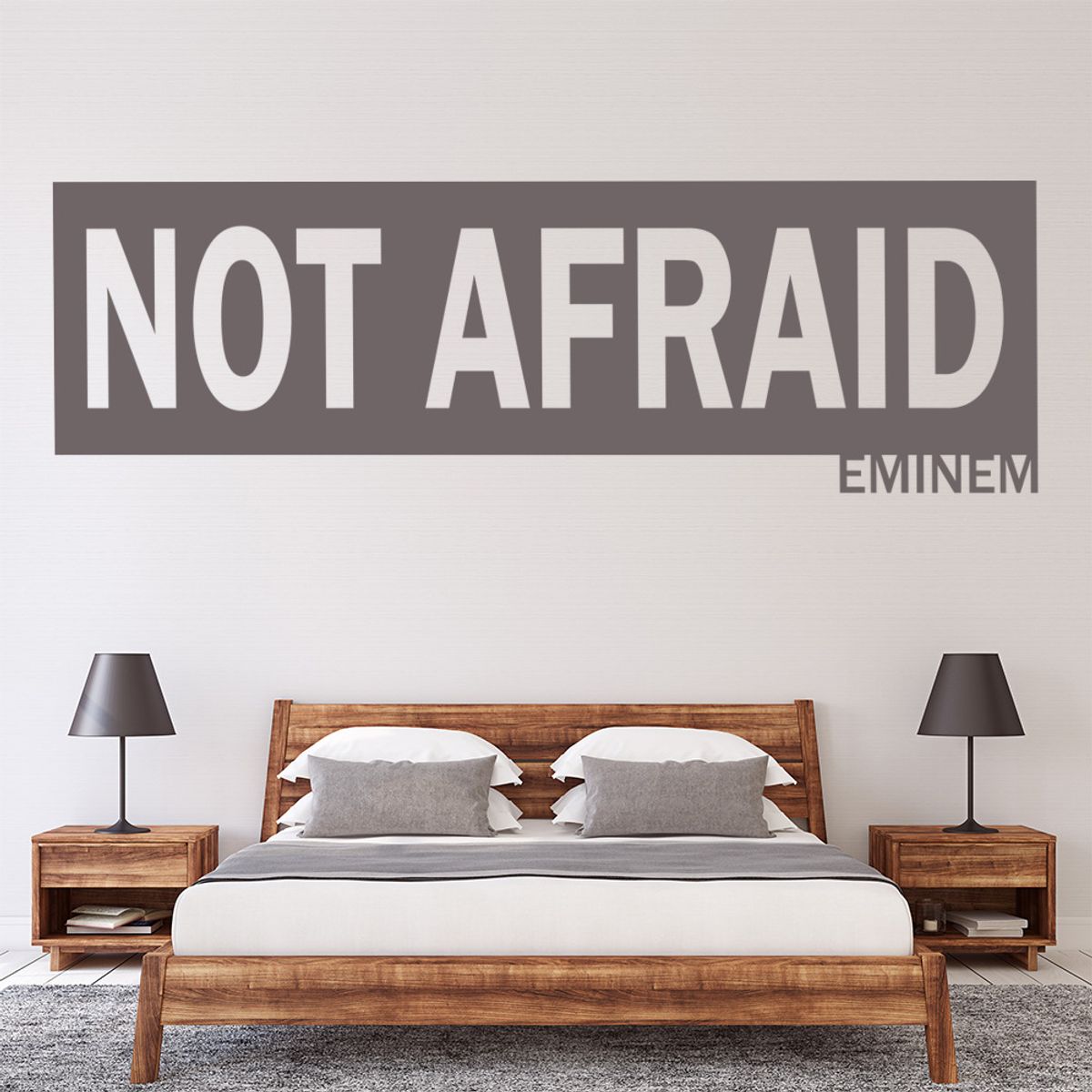GENERICO - Decomural Not Afraid Eminem Song Lyrics WS-40950