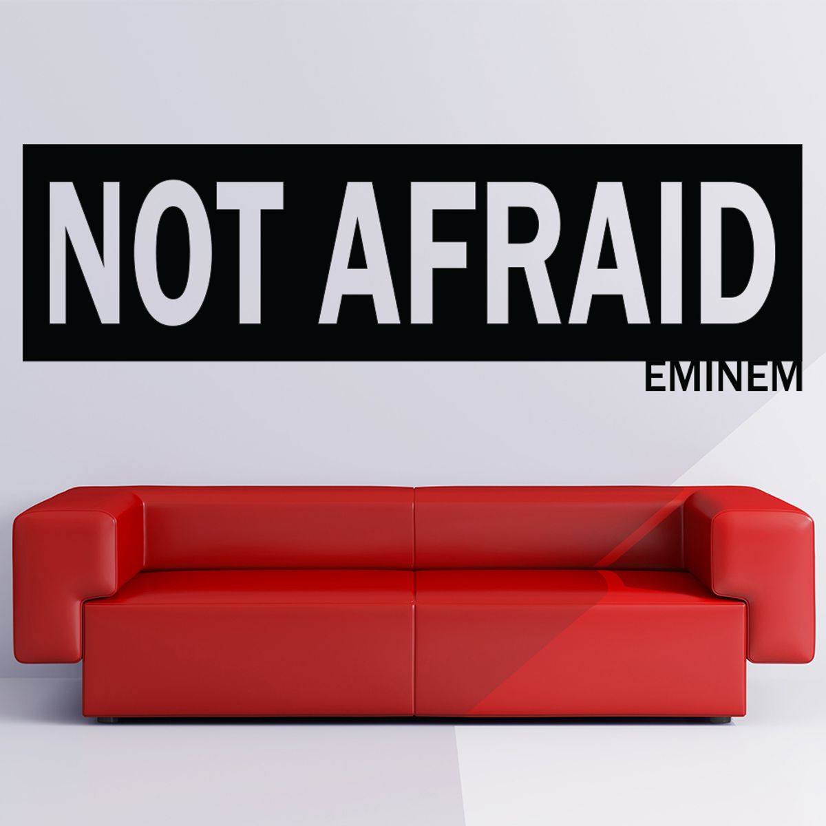 GENERICO - Decomural Not Afraid Eminem Song Lyrics WS-40950