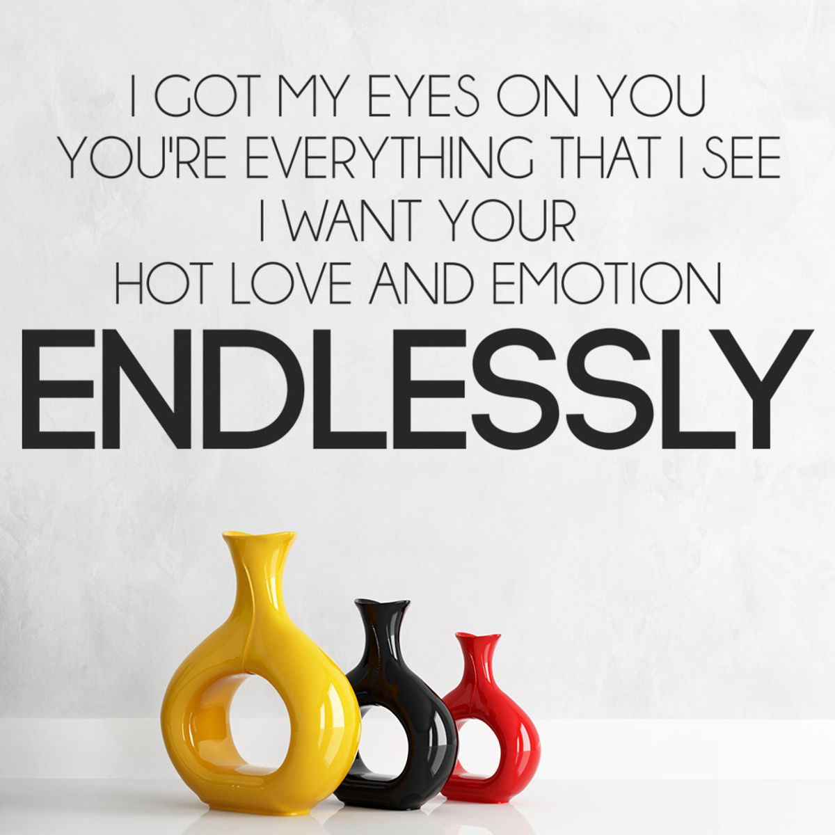 GENERICO - Decomural Hold On Were Going Home Drake Song Lyric WS-40962