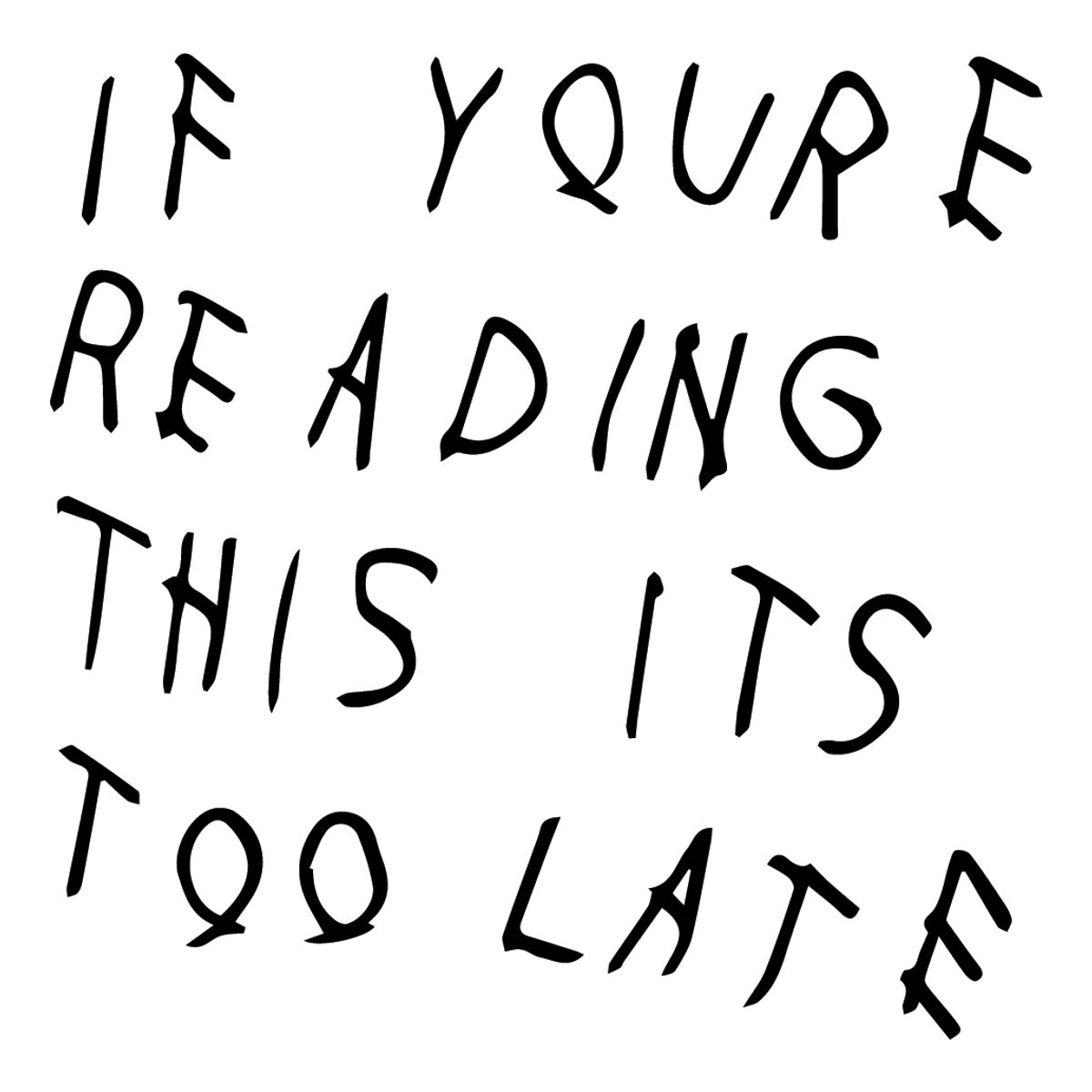 GENERICO - Decomural If Youre Reading This Drake Album WS-40965