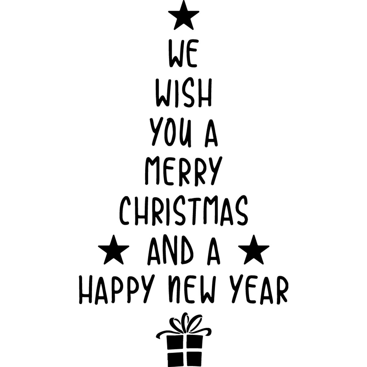 GENERICO - Decomural Merry Christmas Festive WS-50019