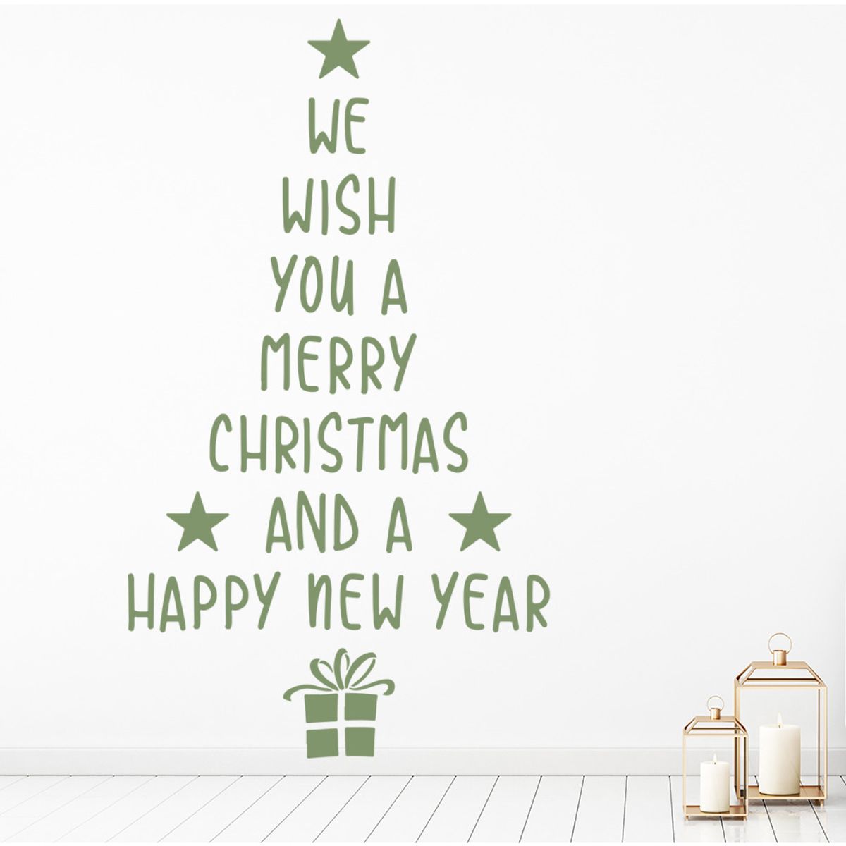GENERICO - Decomural Merry Christmas Festive WS-50019