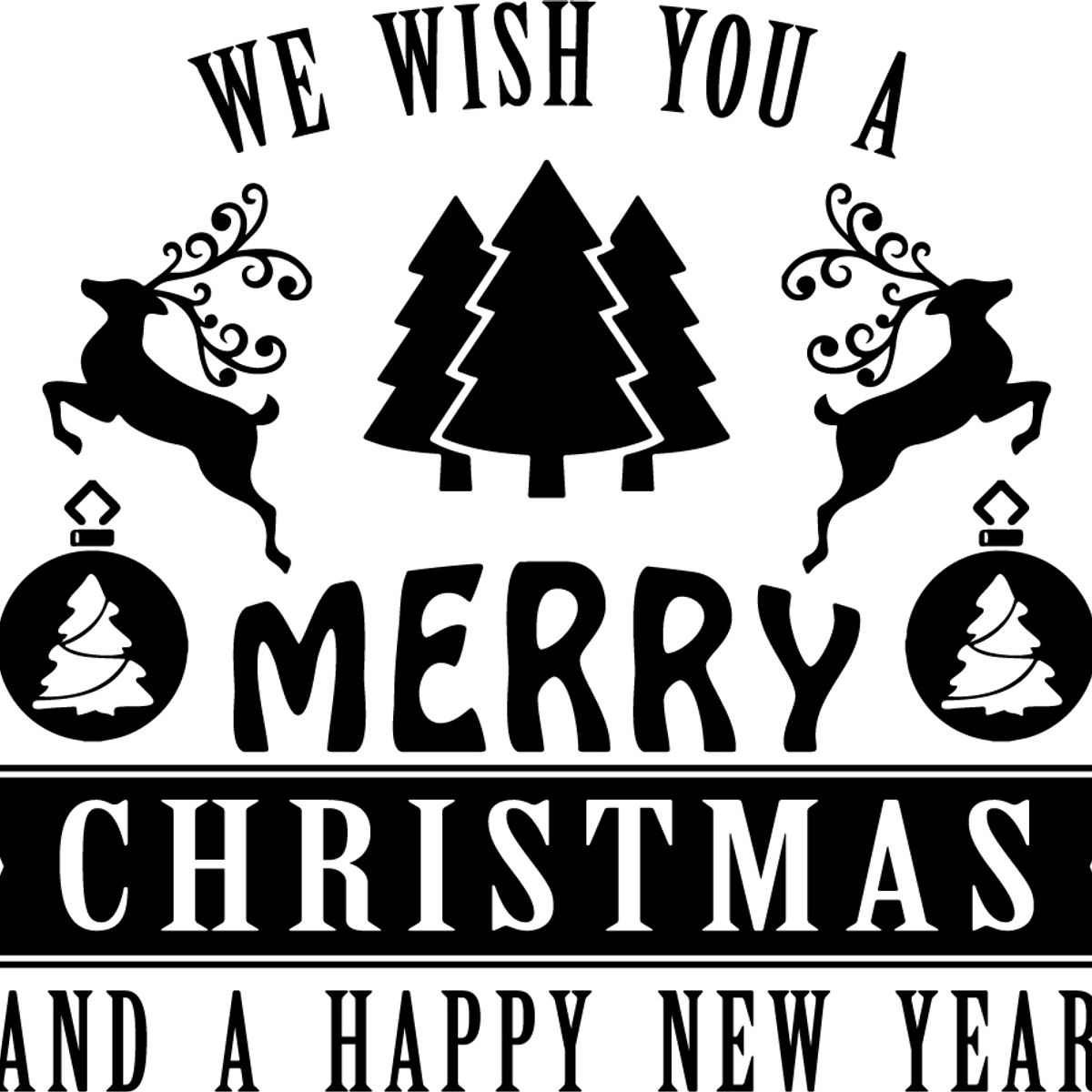 GENERICO - Decomural Merry Christmas WS-50020