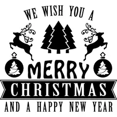 GENERICO - Decomural Merry Christmas WS-50020