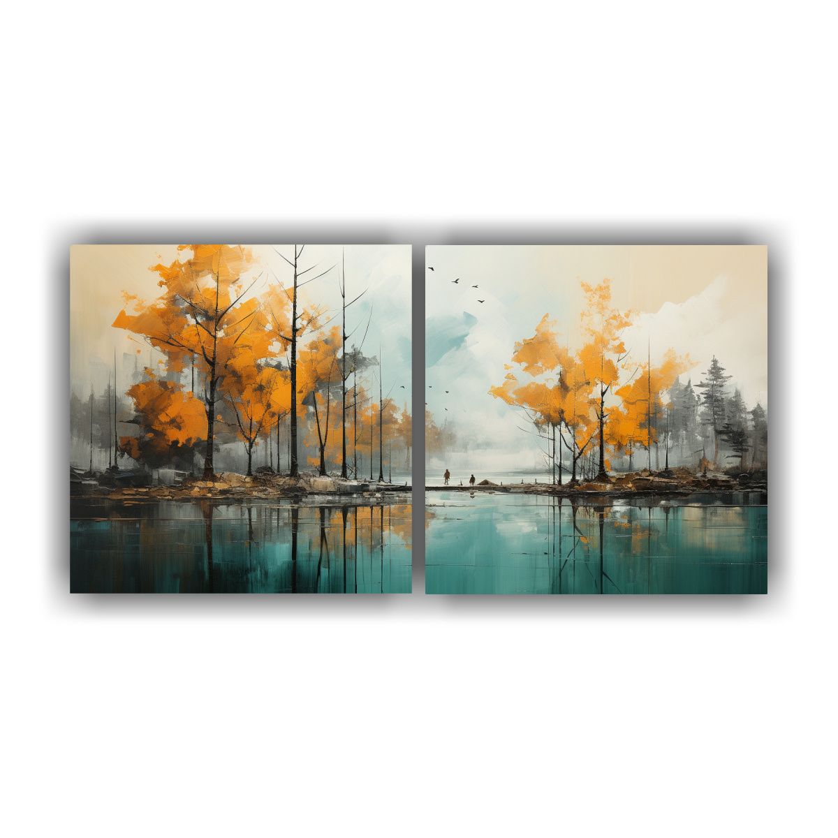 GENERICO - Pinturas Decorativas De Hogar Abstractas Con 140x70 Cm