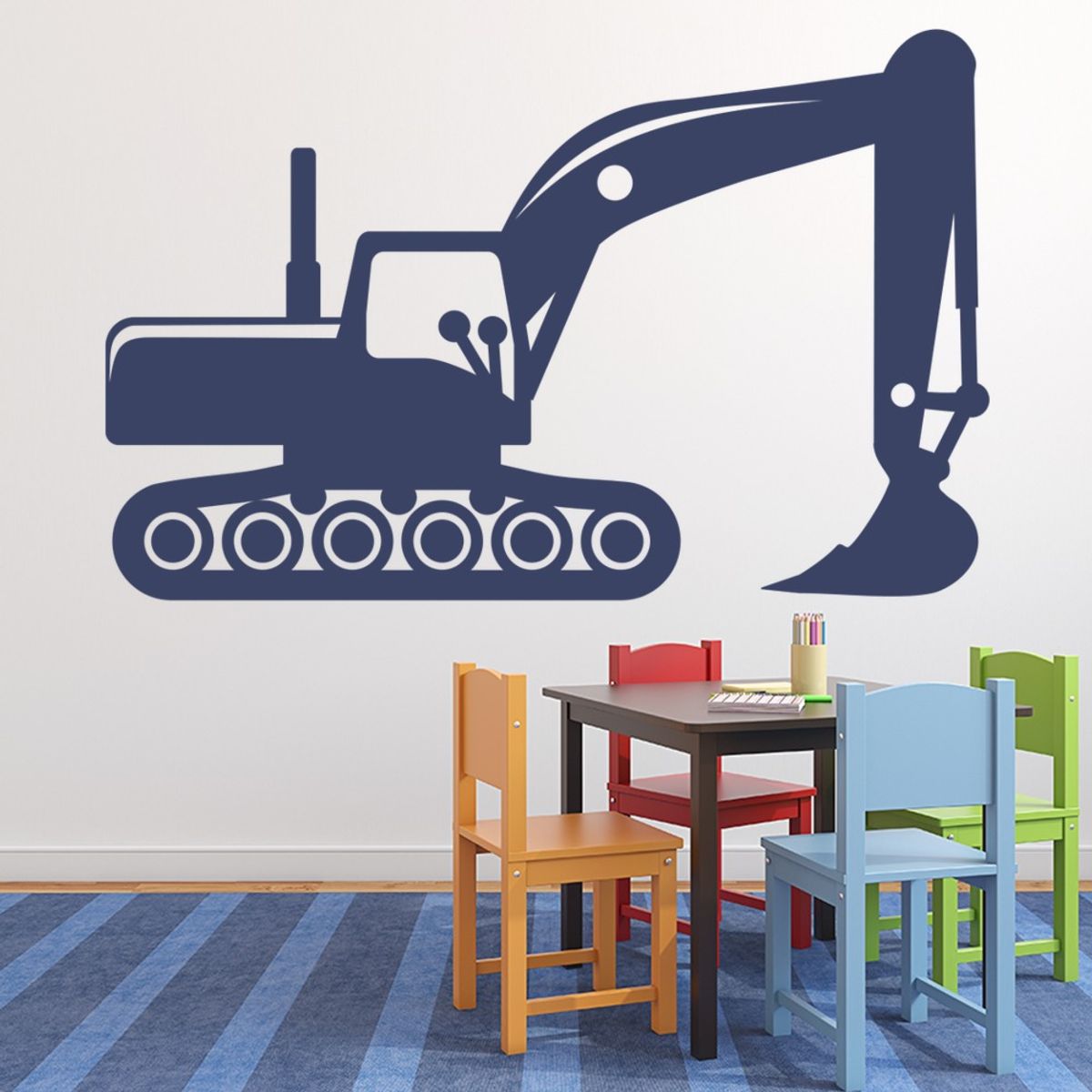 GENERICO - Decomural Merry Christmas Trees WS-50025