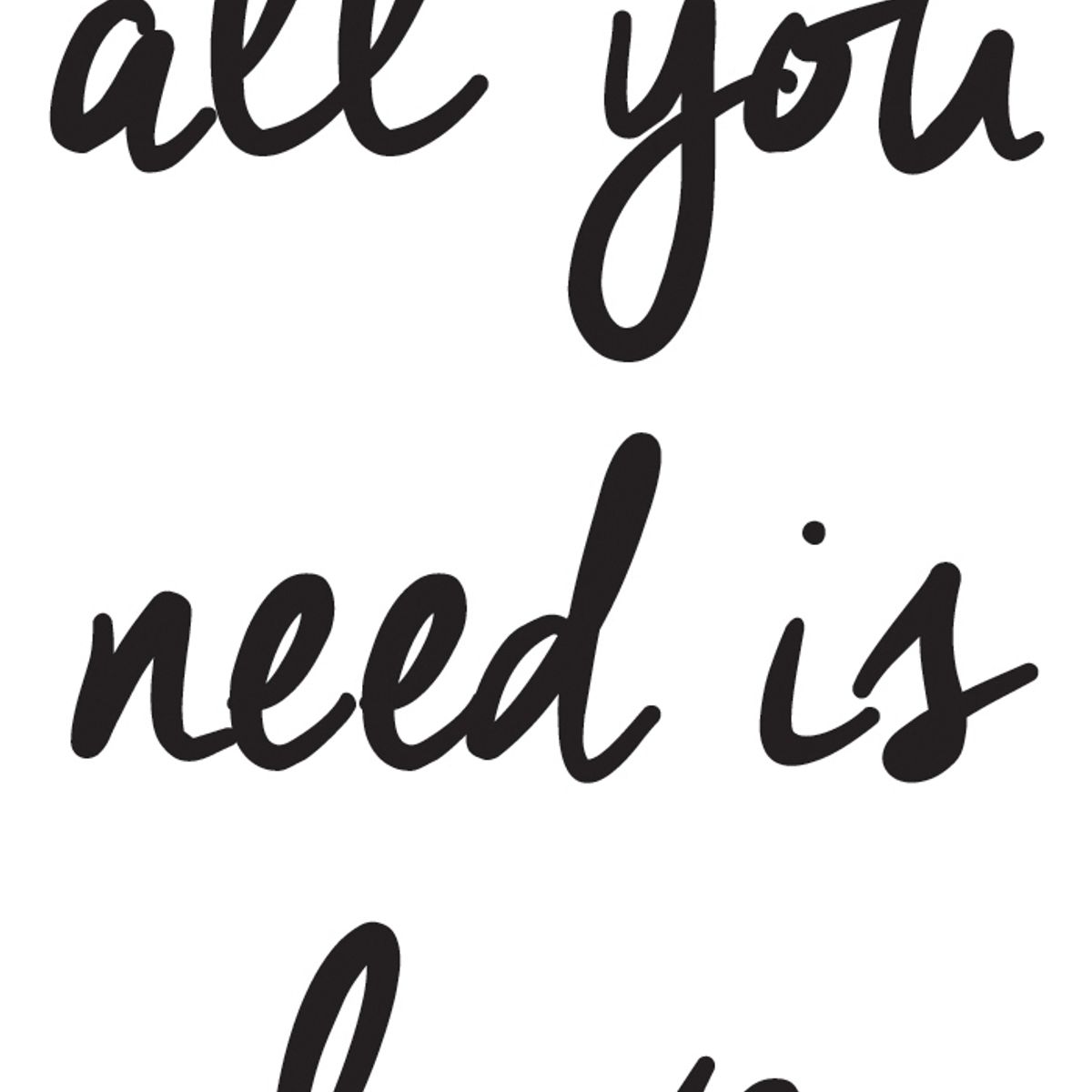GENERICO - Decomural The Beatles All You Need Is Love WS-41004