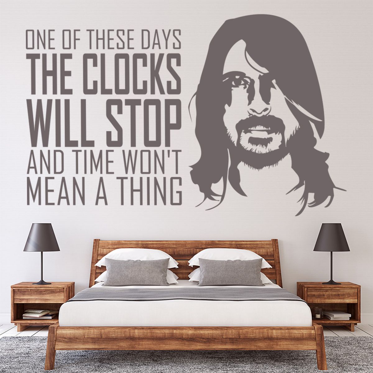 GENERICO - Decomural Foo Fighters The Clocks Will Stop WS-41006