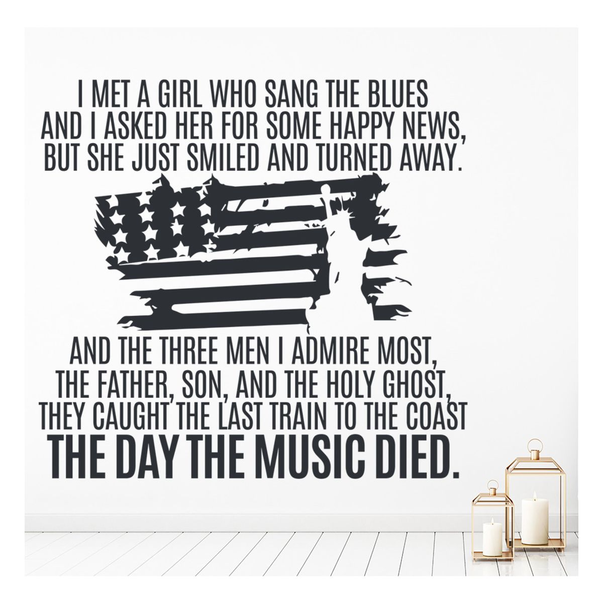 GENERICO - Decomural American Pie Don Mclean WS-41009