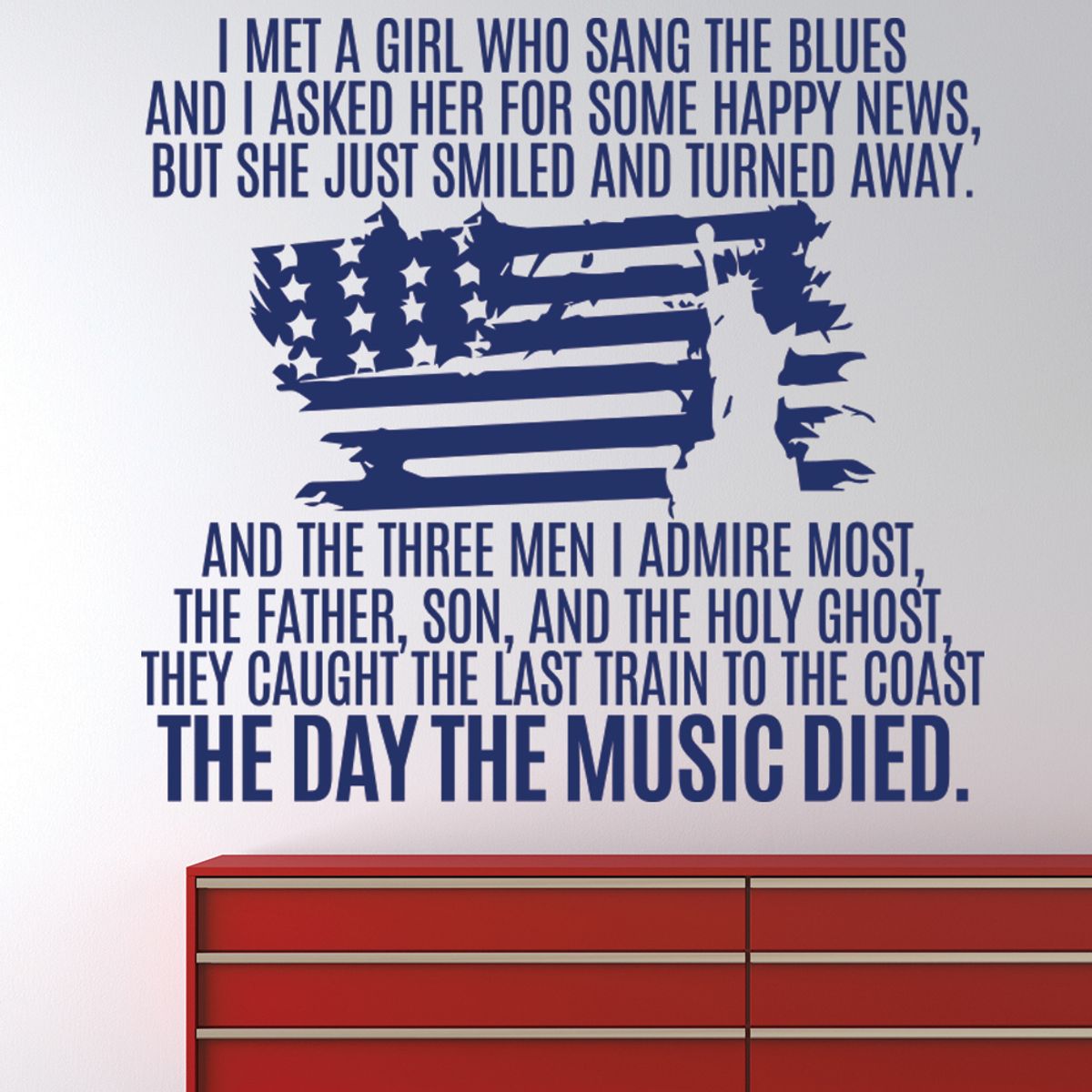 GENERICO - Decomural American Pie Don Mclean WS-41009