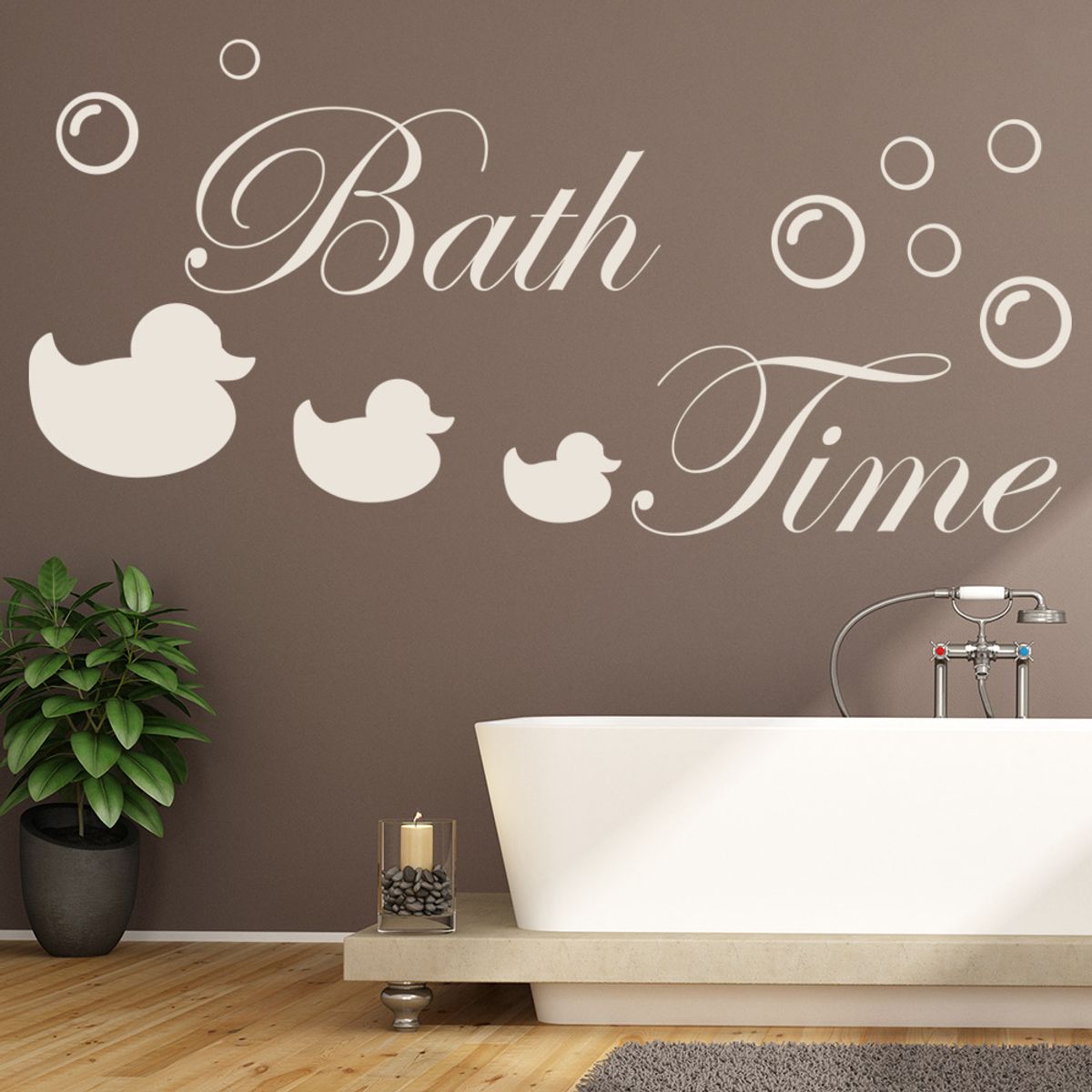 GENERICO - Decomural Bath Time Bathroom WS-41011