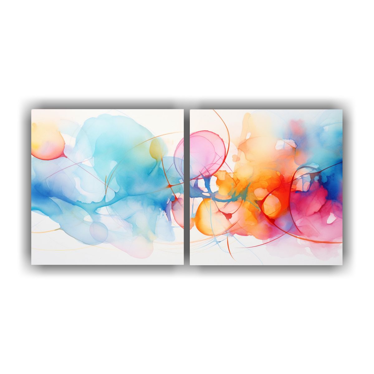 GENERICO - Pintura Expresionista Abstracta Inspirada En La 120x60 Cm