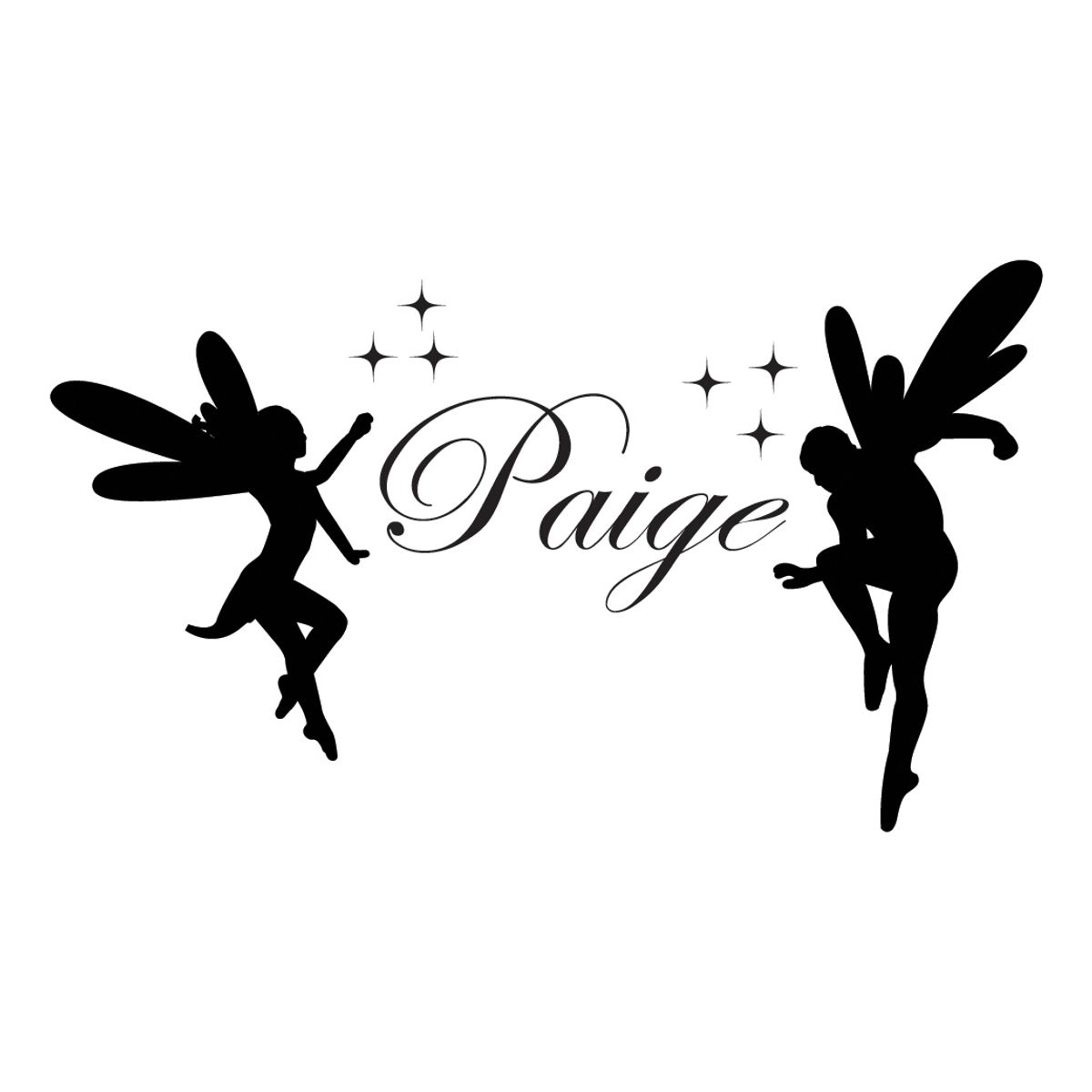 GENERICO - Decomural Personalised Name Fantasy Fairy WS-41022