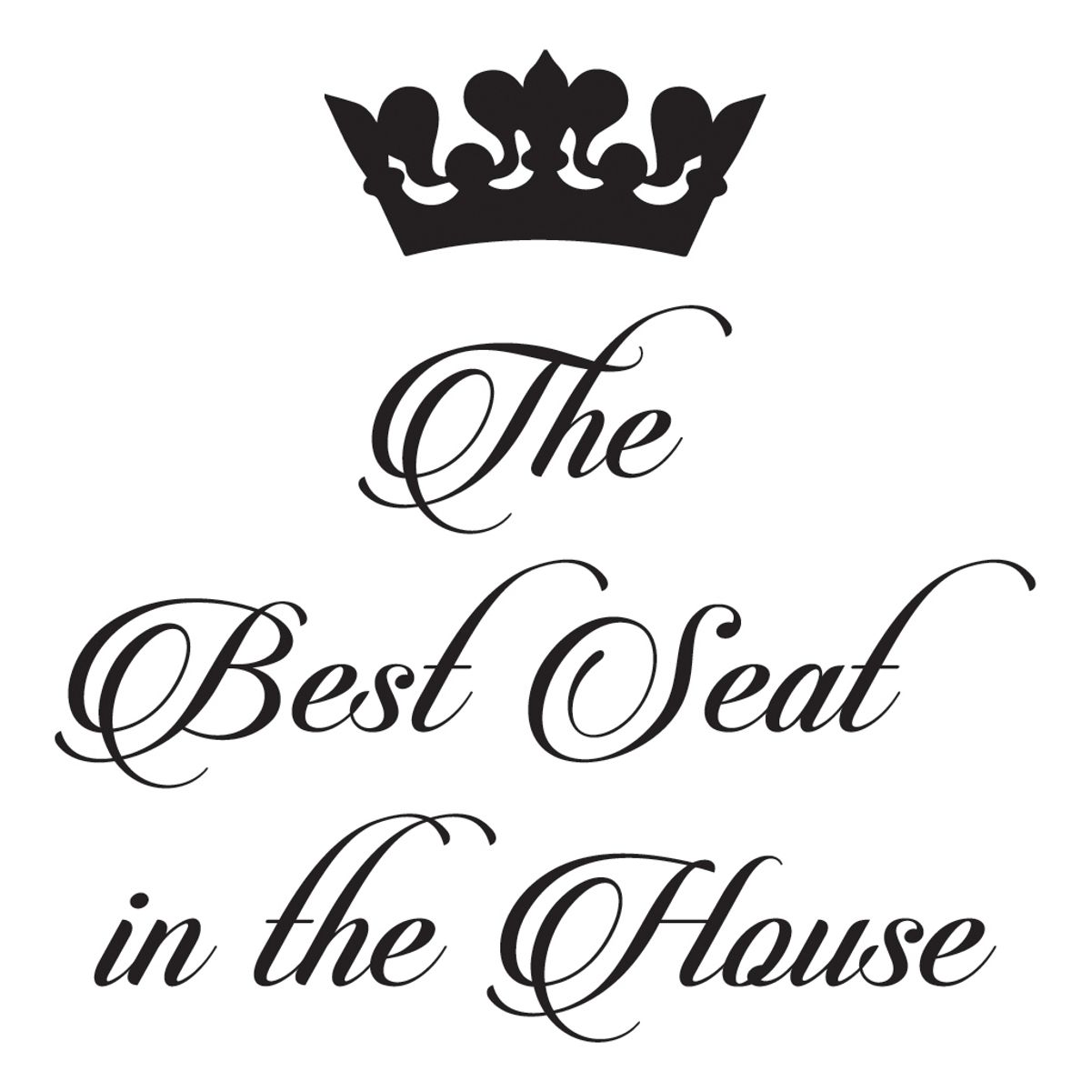 GENERICO - Decomural The Best Seat Bathroom WS-41024