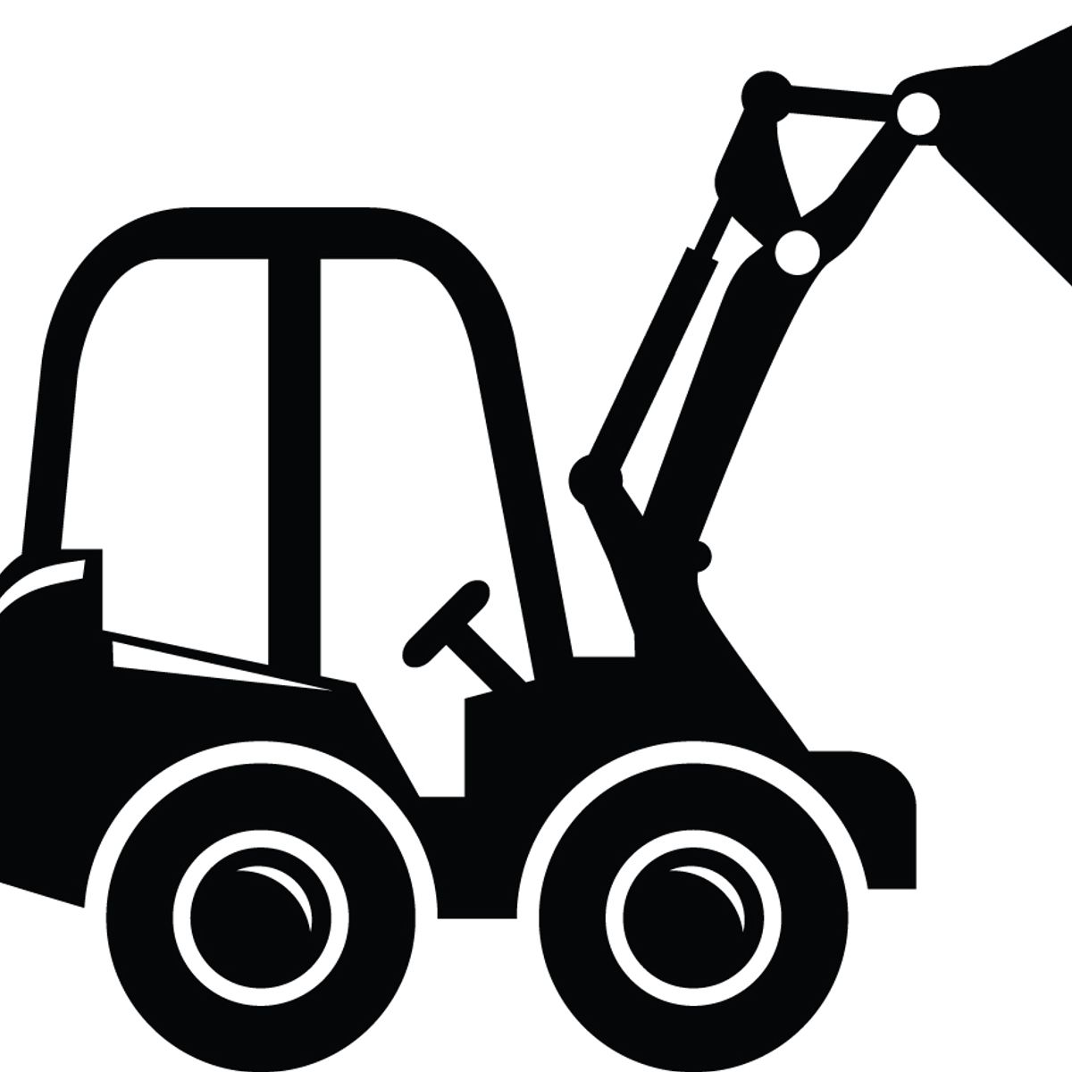 GENERICO - Decomural Jcb Digger Construction WS-50383