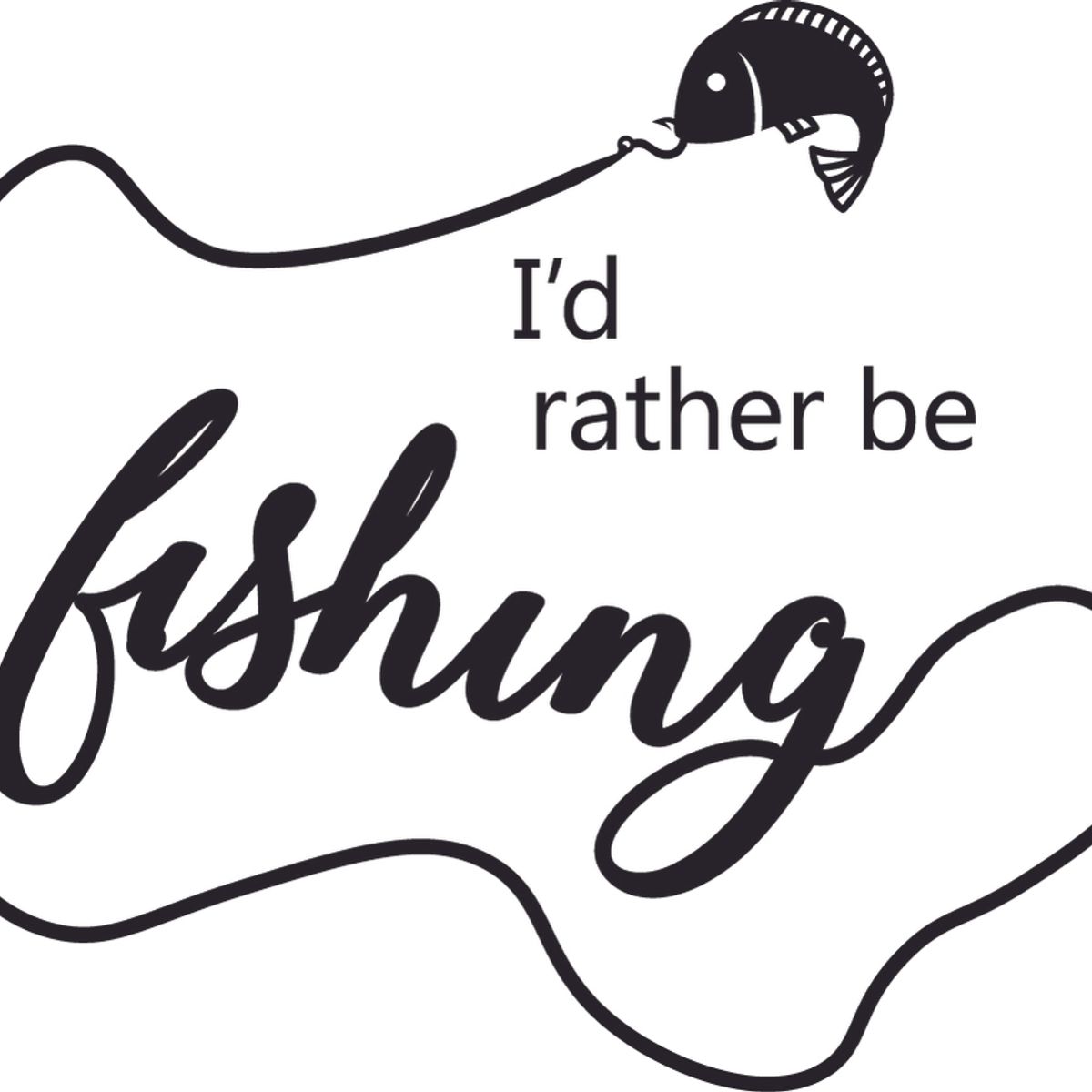 GENERICO - Decomural Hooked On Fishing WS-41380