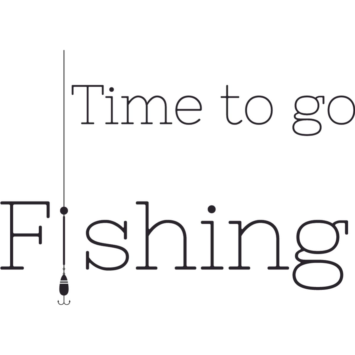 GENERICO - Decomural Brothers That Fish Together Fishing WS-41395