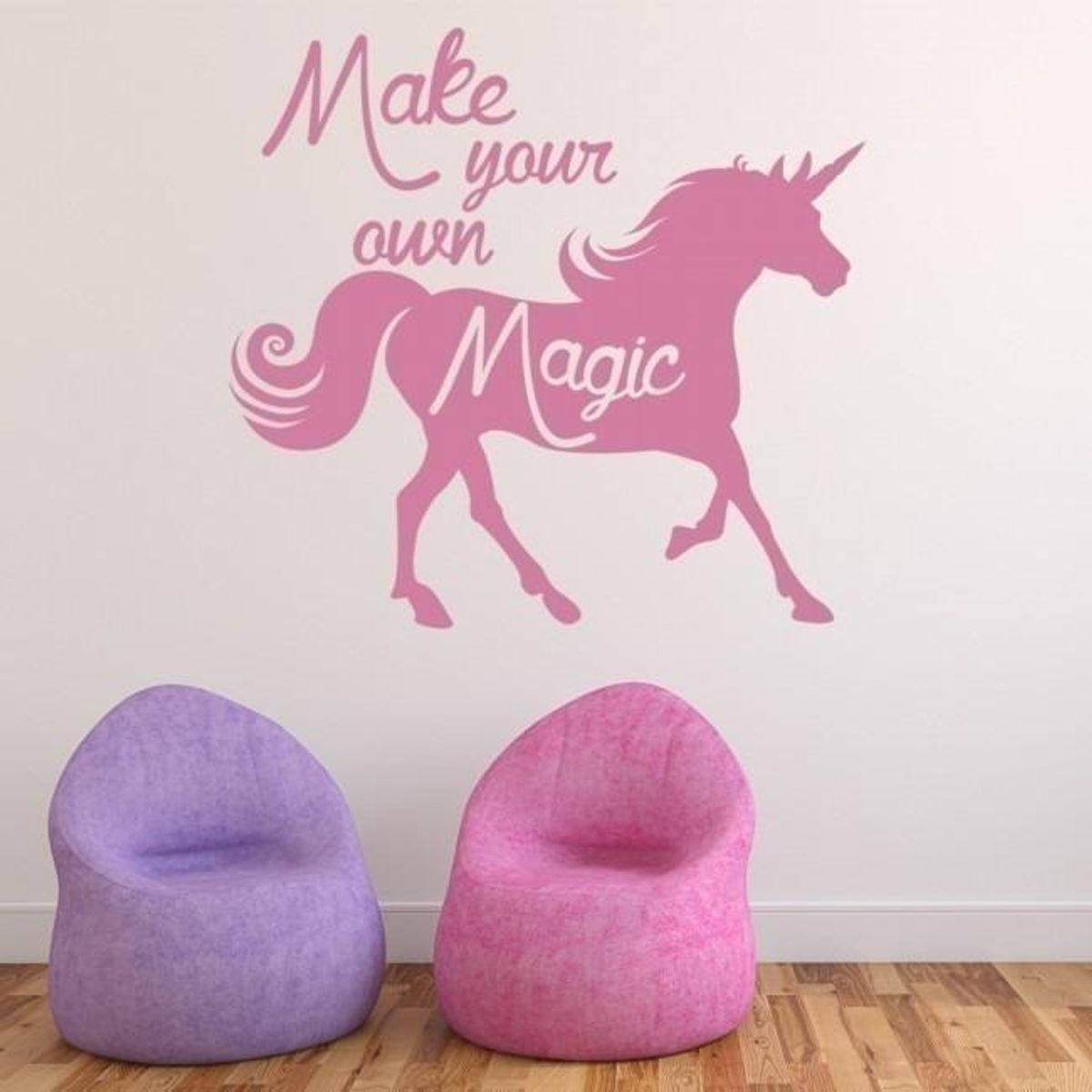 GENERICO - Decomural Make Your Own Magic Unicorn WS-41416