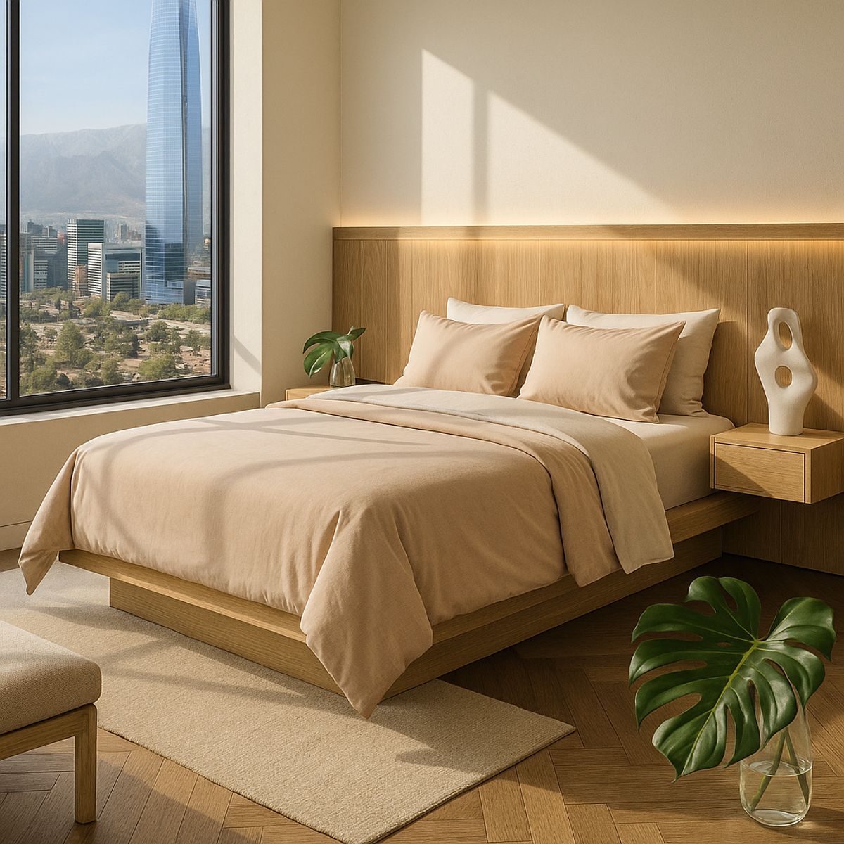 ARMONIA - Kit de sábanas 2 plazas Signature 800 hilos clásico