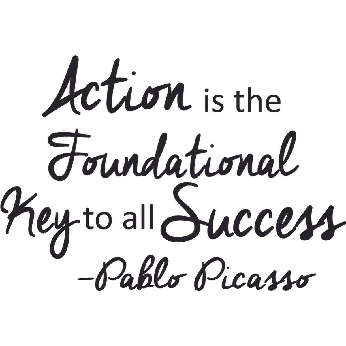 GENERICO - Decomural Great Things With A Team Steve Jobs WS-41511