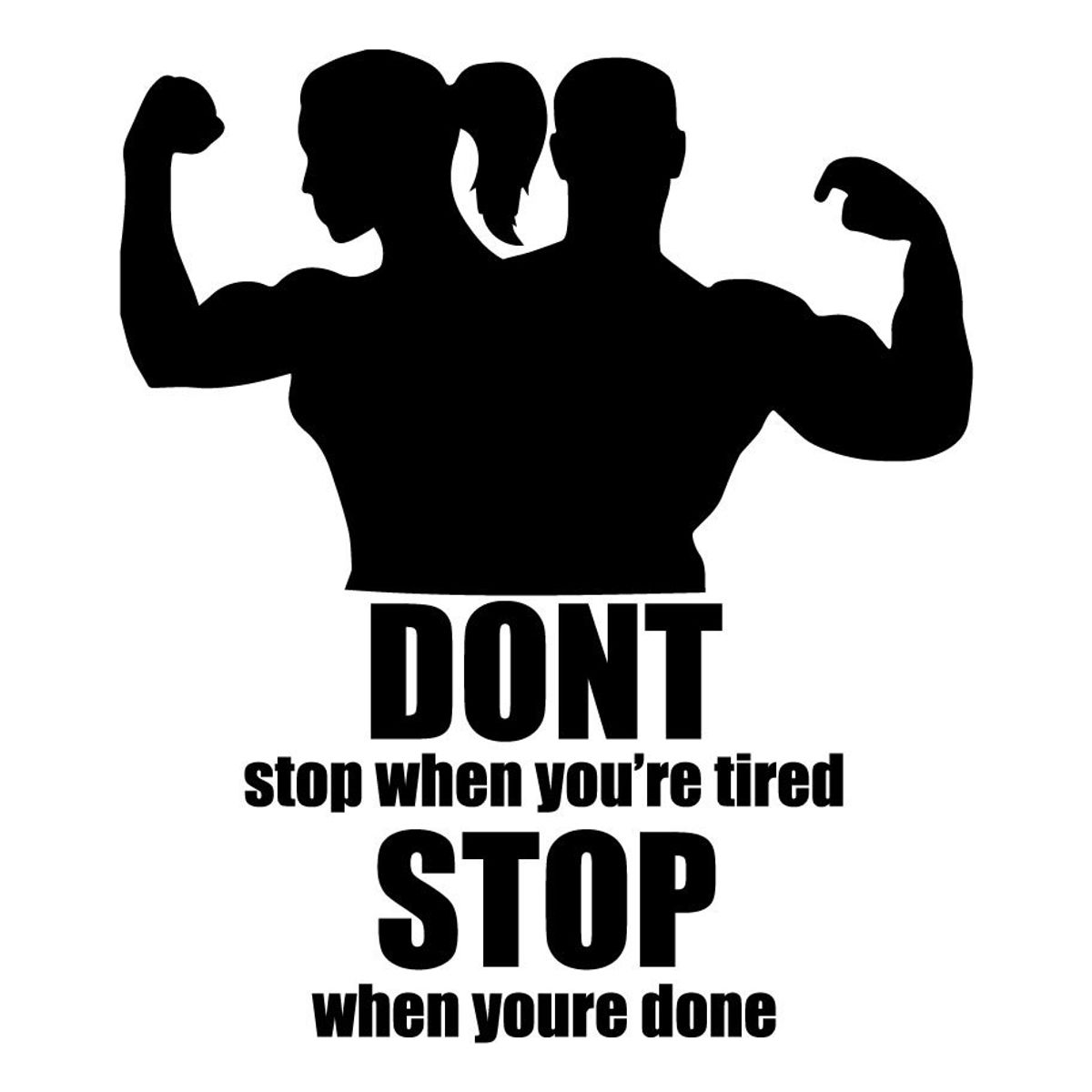 GENERICO - Decomural No Pain No Gain Sports WS-42913