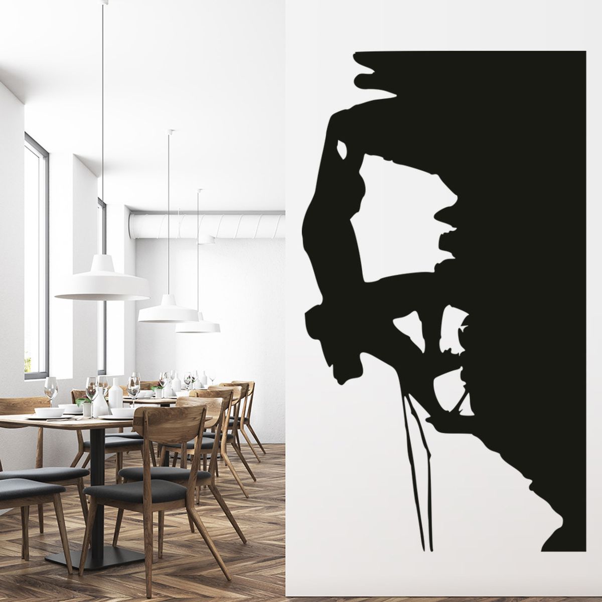 GENERICO - Decomural How Hard You Can Hit Rocky Boxing WS-42928