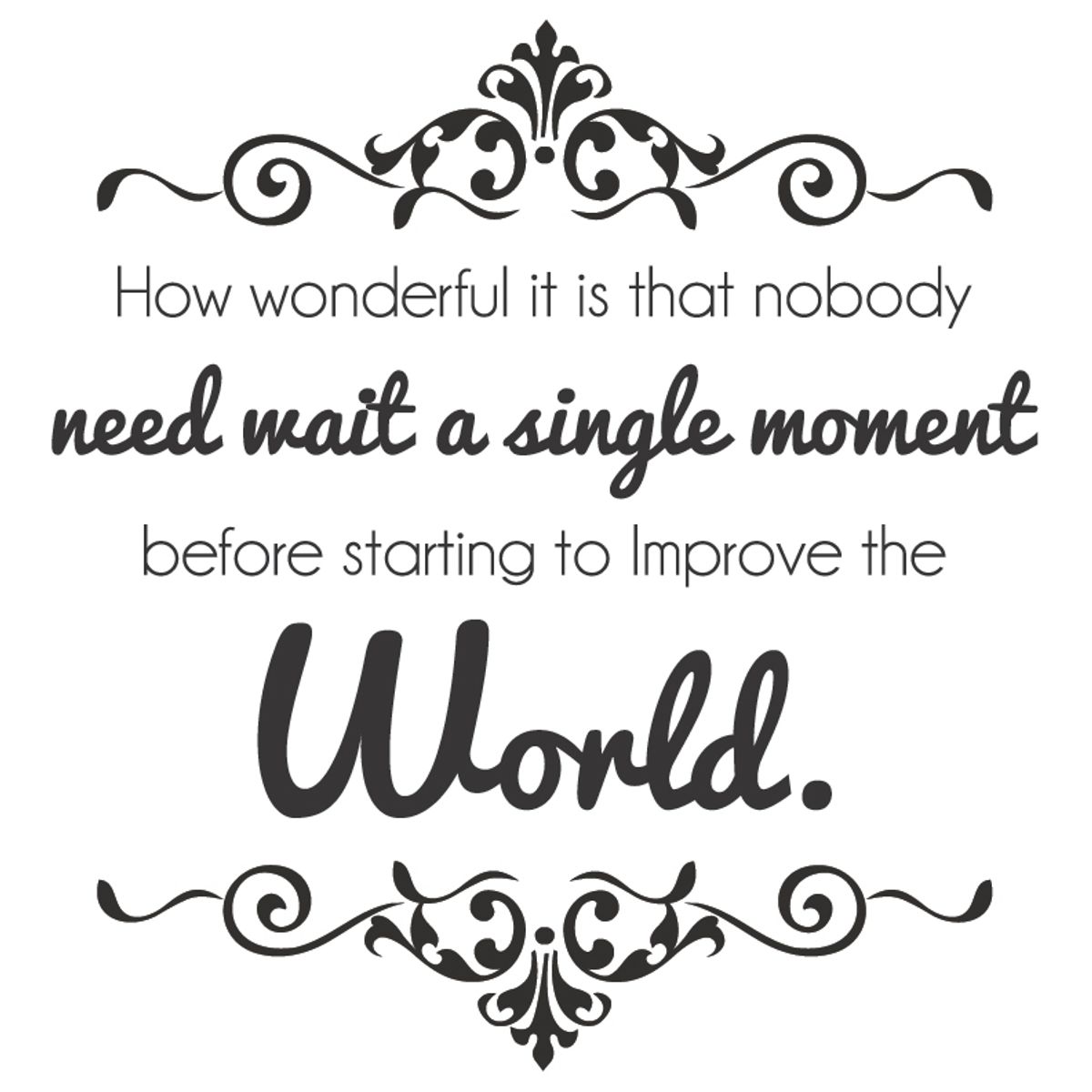 GENERICO - Decomural Happy Moments Praise God Religious WS-42943