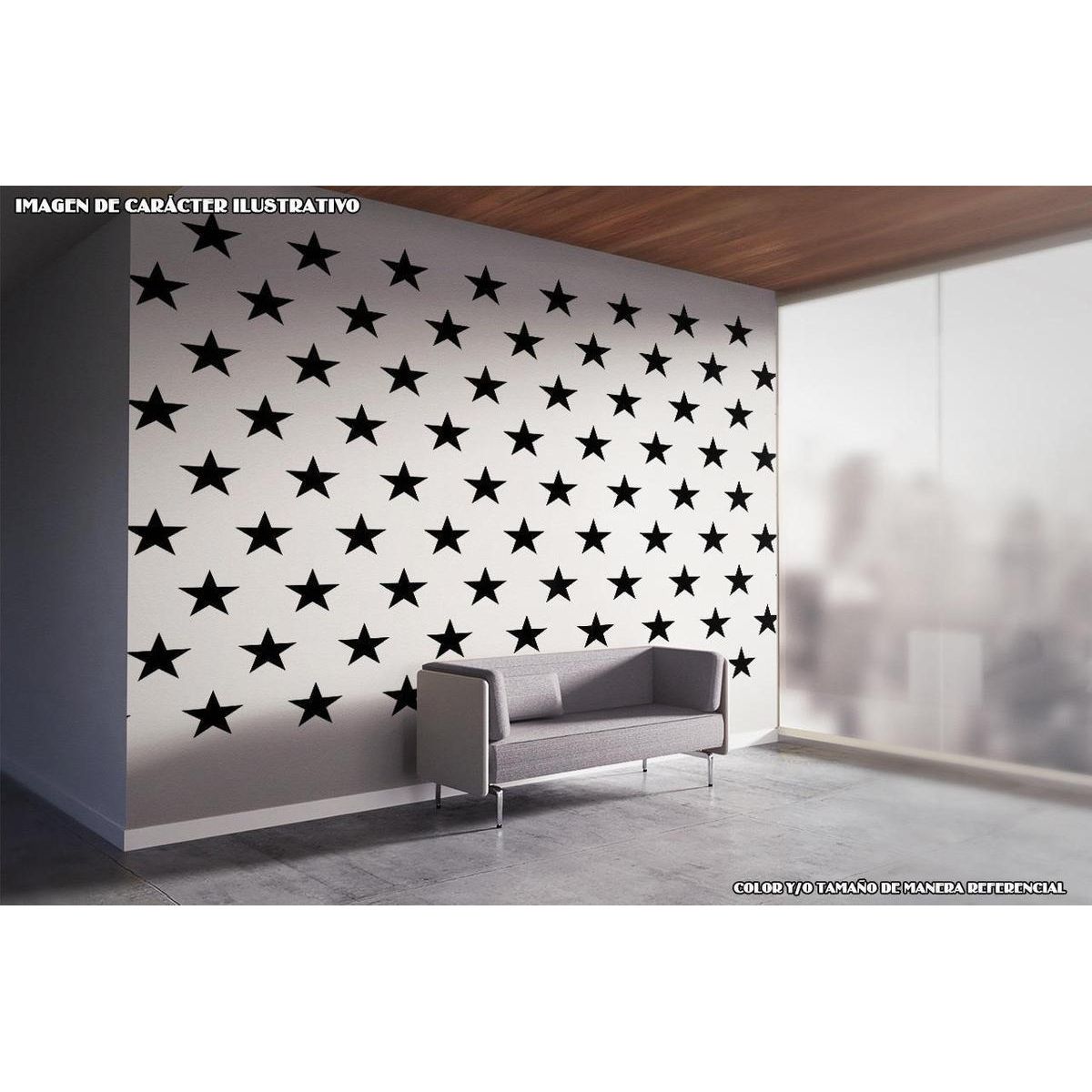 GENERICO - Decomural Estrellas Seamless Pattern Stars WS-80025