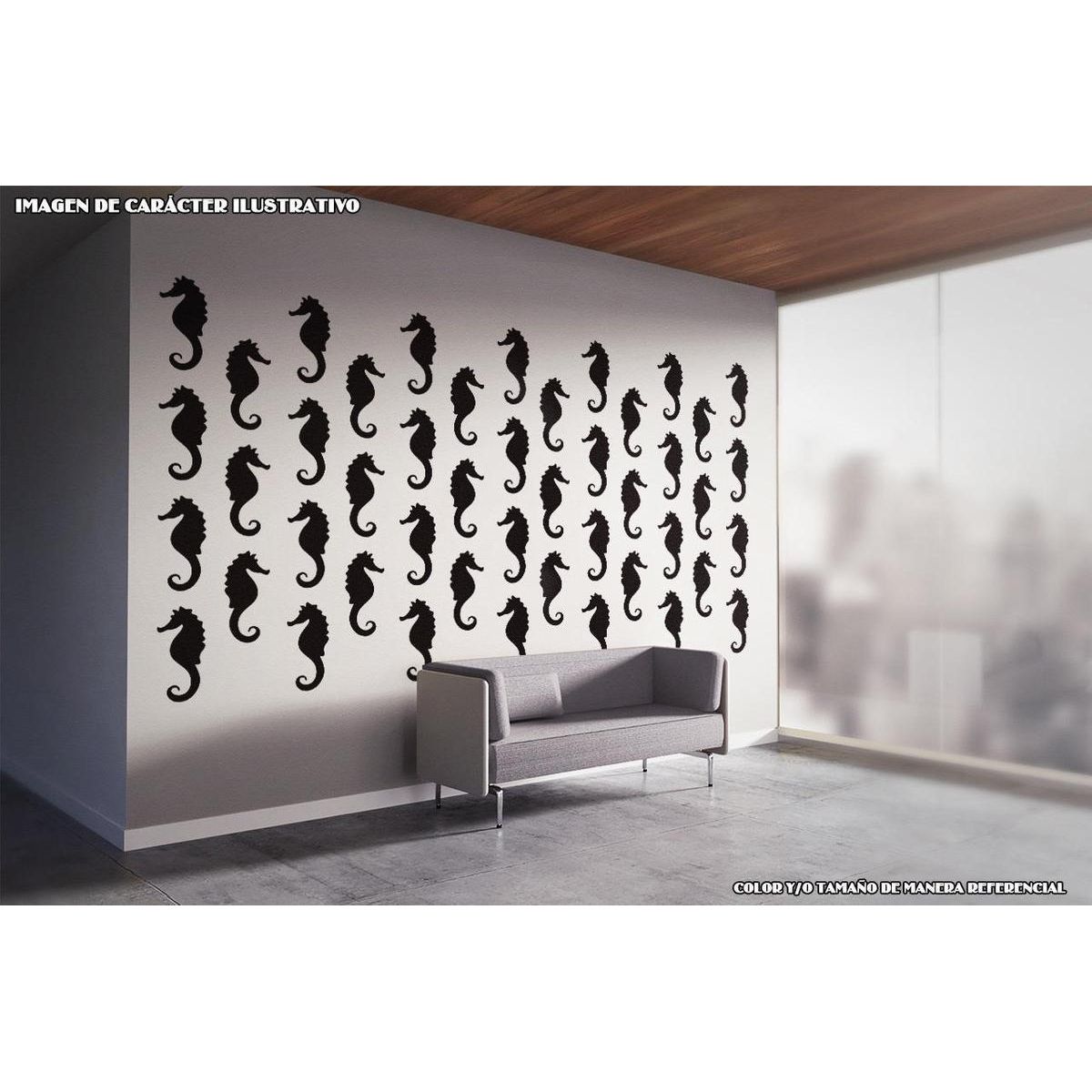 GENERICO - Decomural Caballito Mar Sea Horse Hipocampo WS-80026