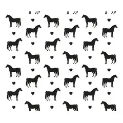 GENERICO - Decomural Caballo Horse Pattern Equestre WS-80031