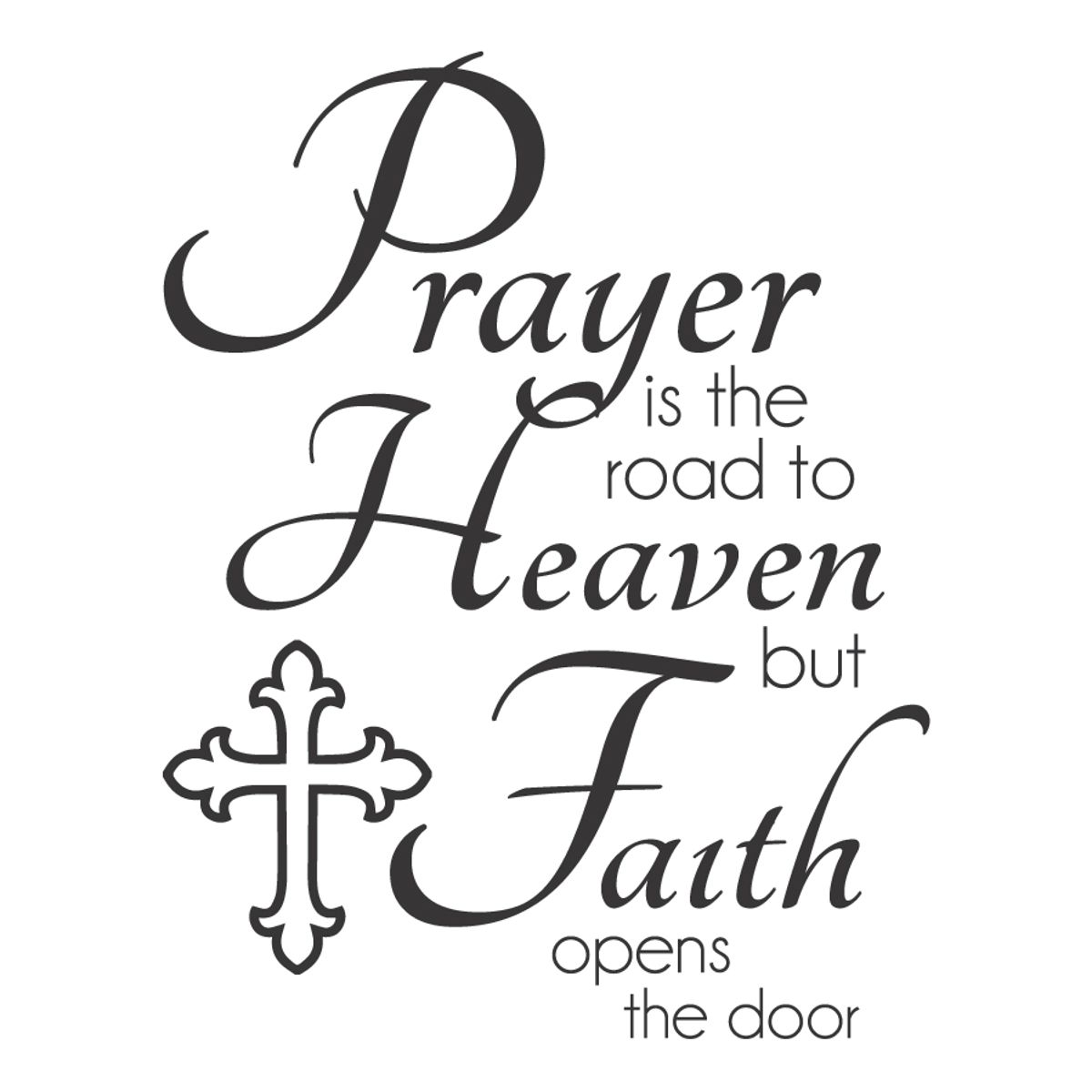 GENERICO - Decomural The Lords Prayer Bible Verse WS-42955