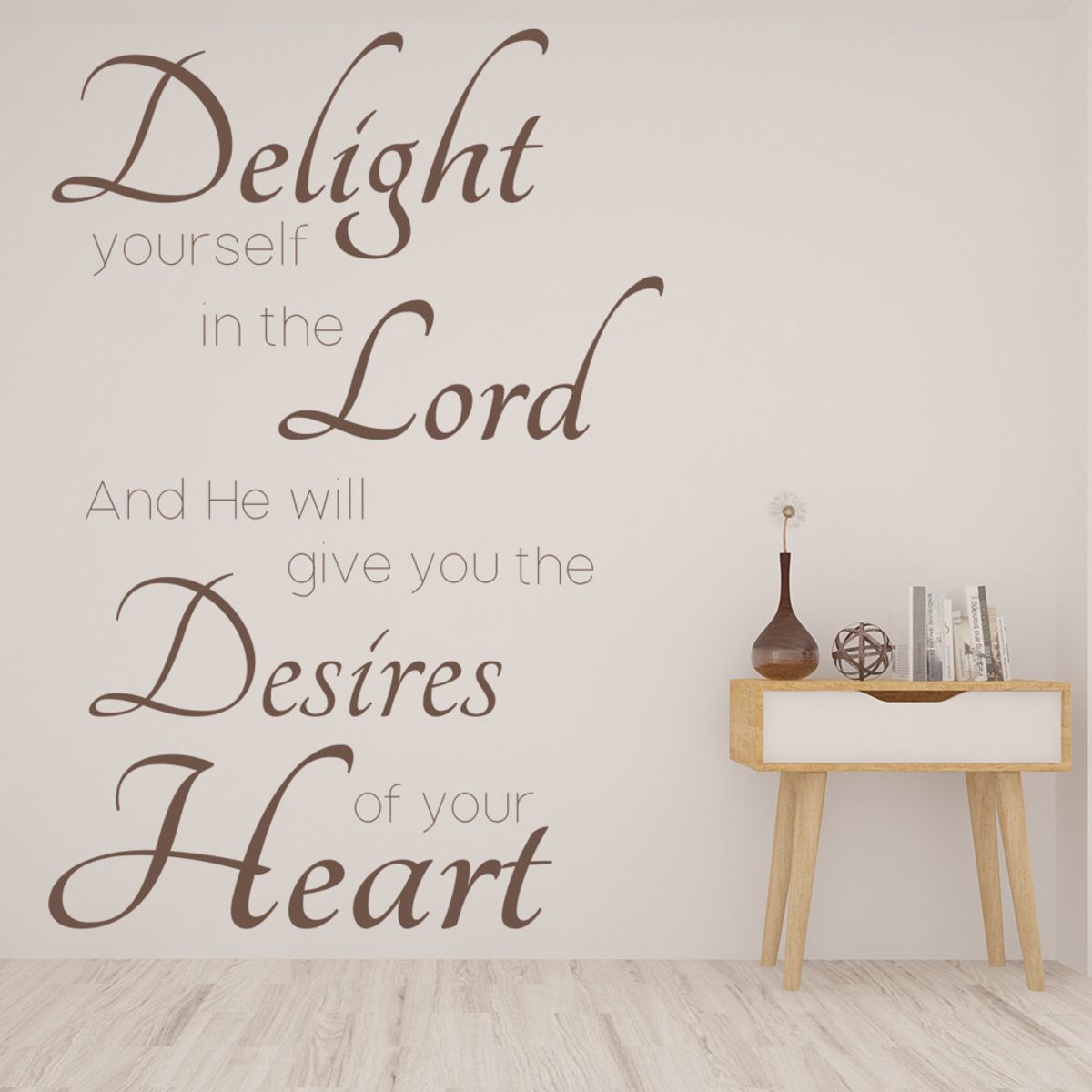 GENERICO - Decomural Christ Is The Centre Bible Verse WS-42966