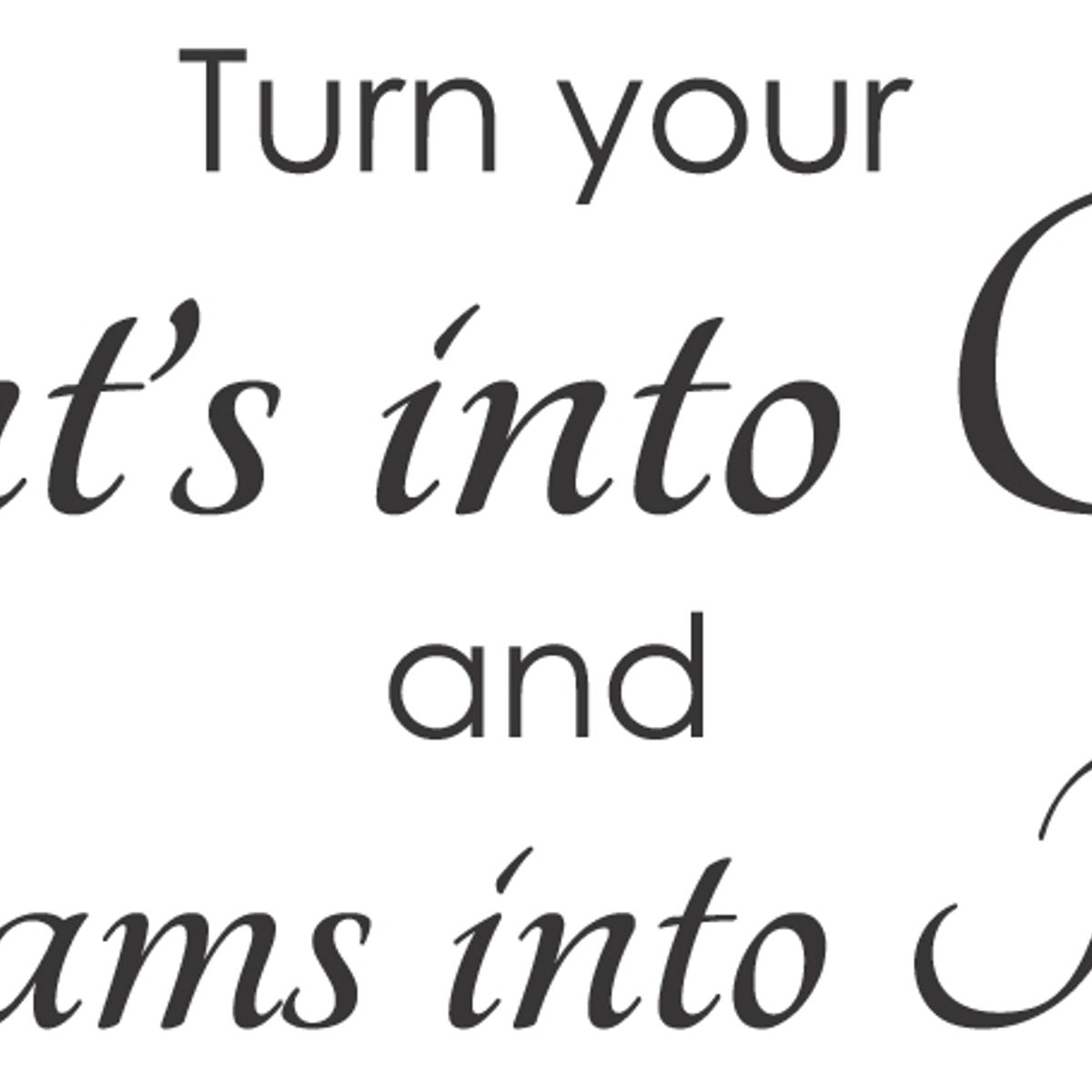 GENERICO - Decomural Live Your Dreams Inspirational WS-42997