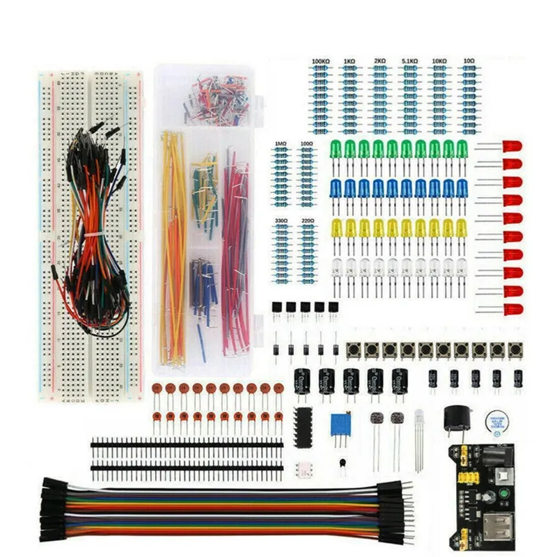 ATURE - Set De 830 Agujeros Compatible Con Kit Inicio Arduino Uno R3