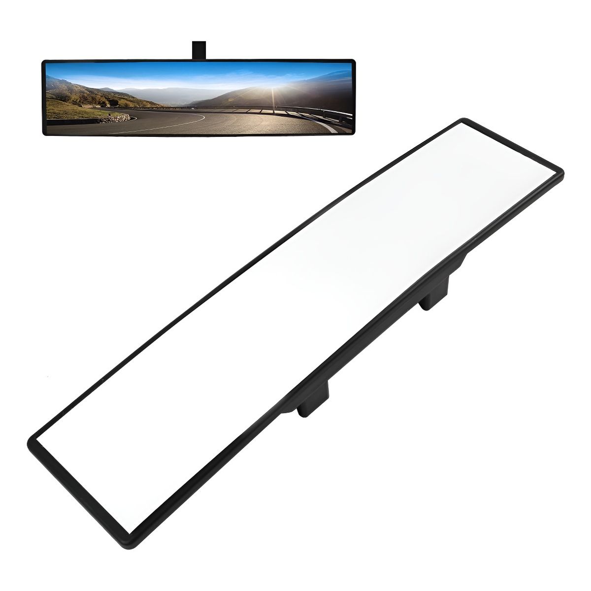 EVERSO - Espejo Retrovisor Universal Con Ventosa O Sopapo Para Auto