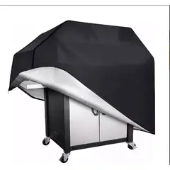 AIZO - Cubierta Parrilla 210D 145x61x117cm Negro
