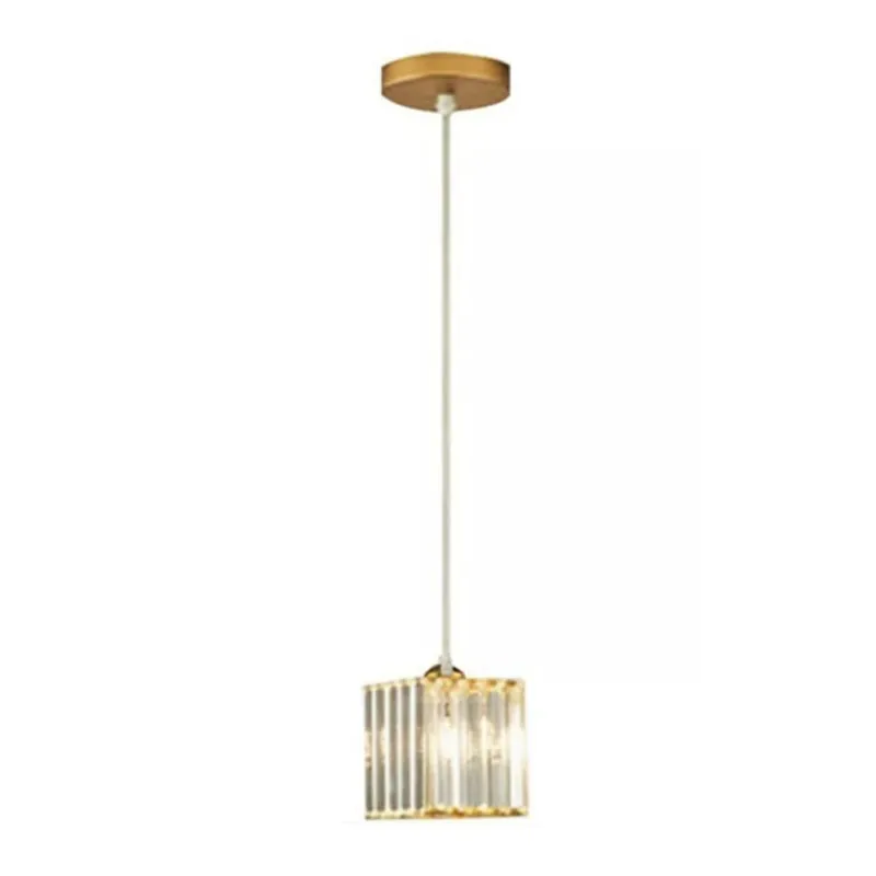 TNAKIEX - Lámpara Colgante Lámpara De Techo Cristal Moderna Decorativa-oro