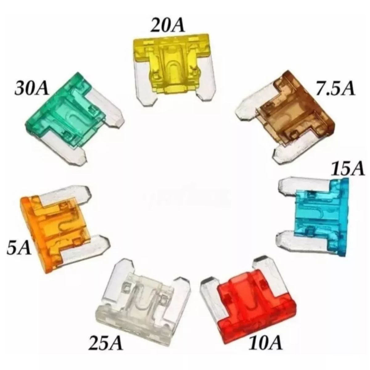 ATURE - Fusible De Coche Fuse Insert Juego Combinado De 100 Piezas