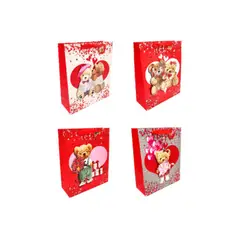 GENERICO - Bolsa de Regalo Osito Teddy 12pcs 18x23cm