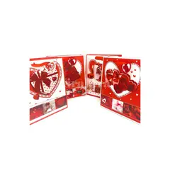 GENERICO - Bolsa De Regalo San Valentin 3D 12pcs 26x32cm