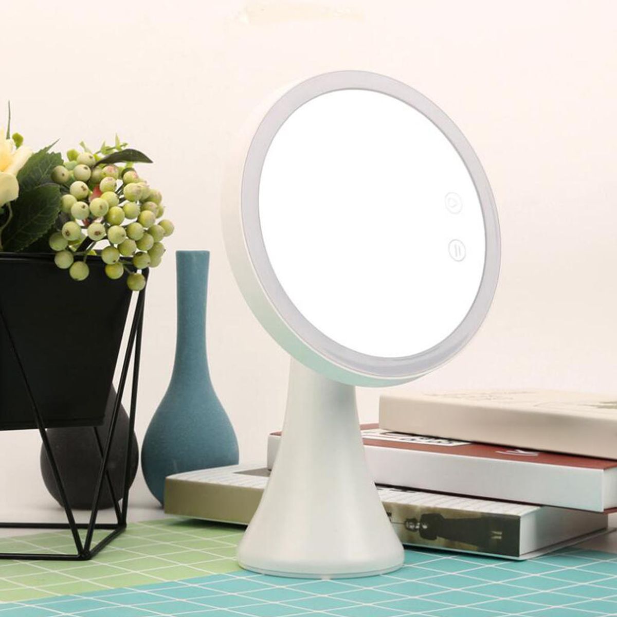 MOVI - ESPEJO PARA MAQUILLARSE CON LUZ LED